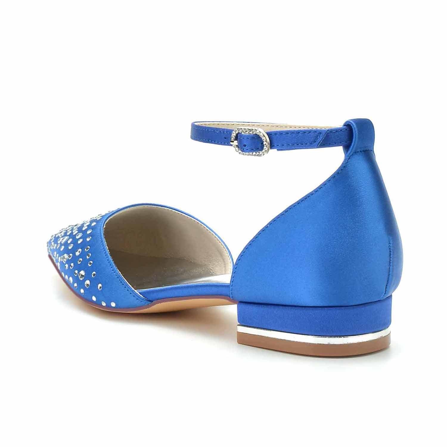 Flat Heel 2.5cm Silk-Like Shoes CK0259 - COCOMELODY