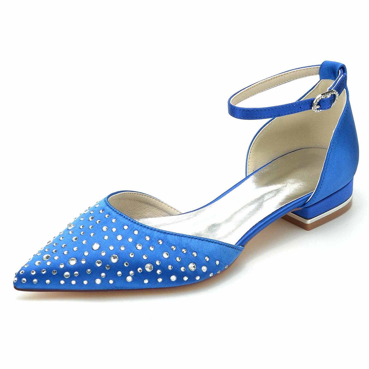 Flat Heel 2.5cm Silk-Like Shoes CK0259 - COCOMELODY
