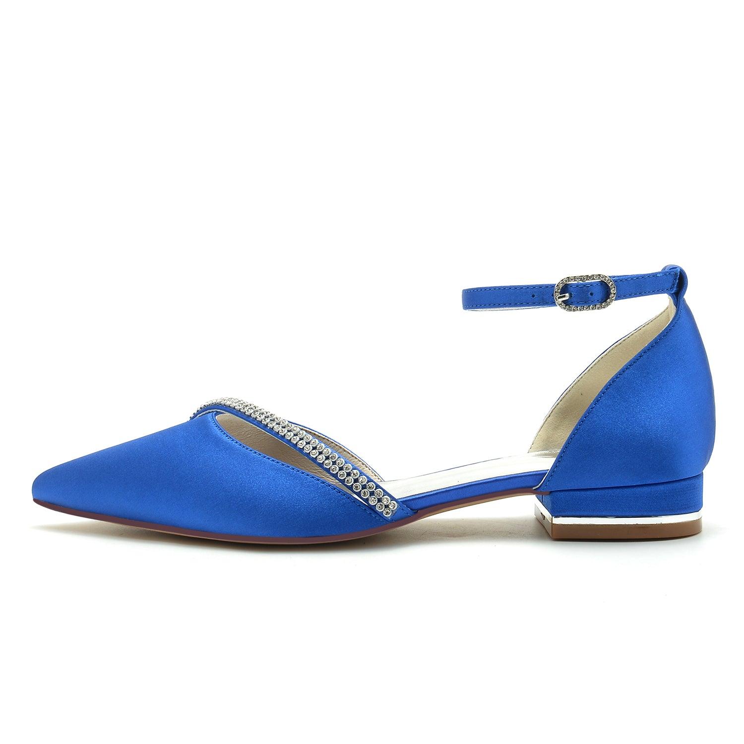 Flat Heel 2.5cm Silk-Like Shoes CK0260 - COCOMELODY