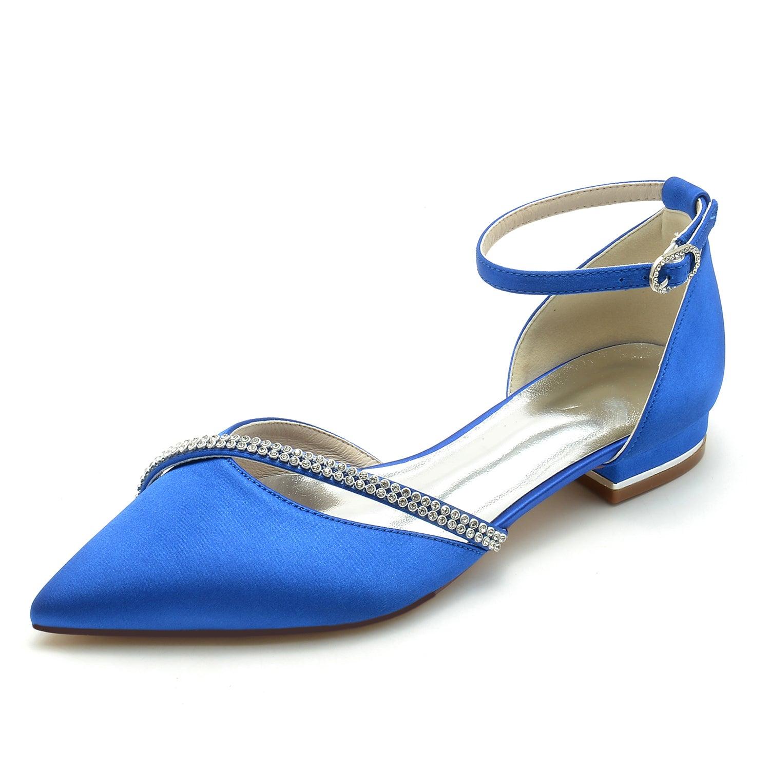 Flat Heel 2.5cm Silk-Like Shoes CK0260 - COCOMELODY
