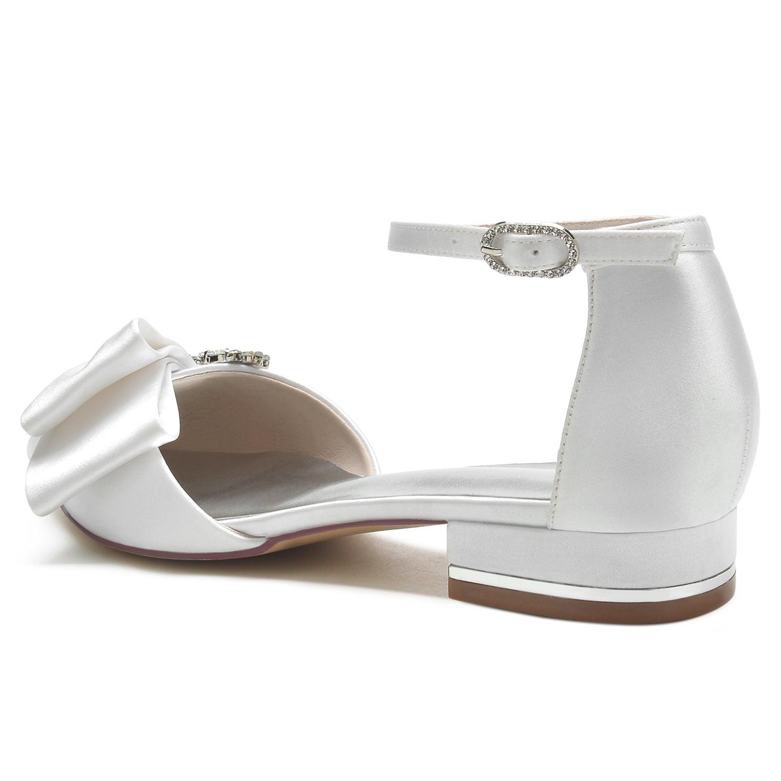Flat Heel 2.5cm Silk-Like Shoes CK0261 - COCOMELODY