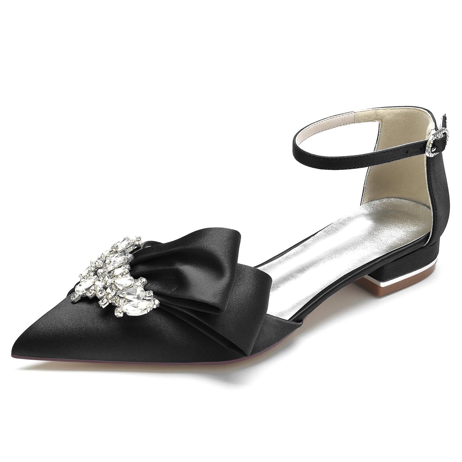 Flat Heel 2.5cm Silk-Like Shoes CK0261 - COCOMELODY