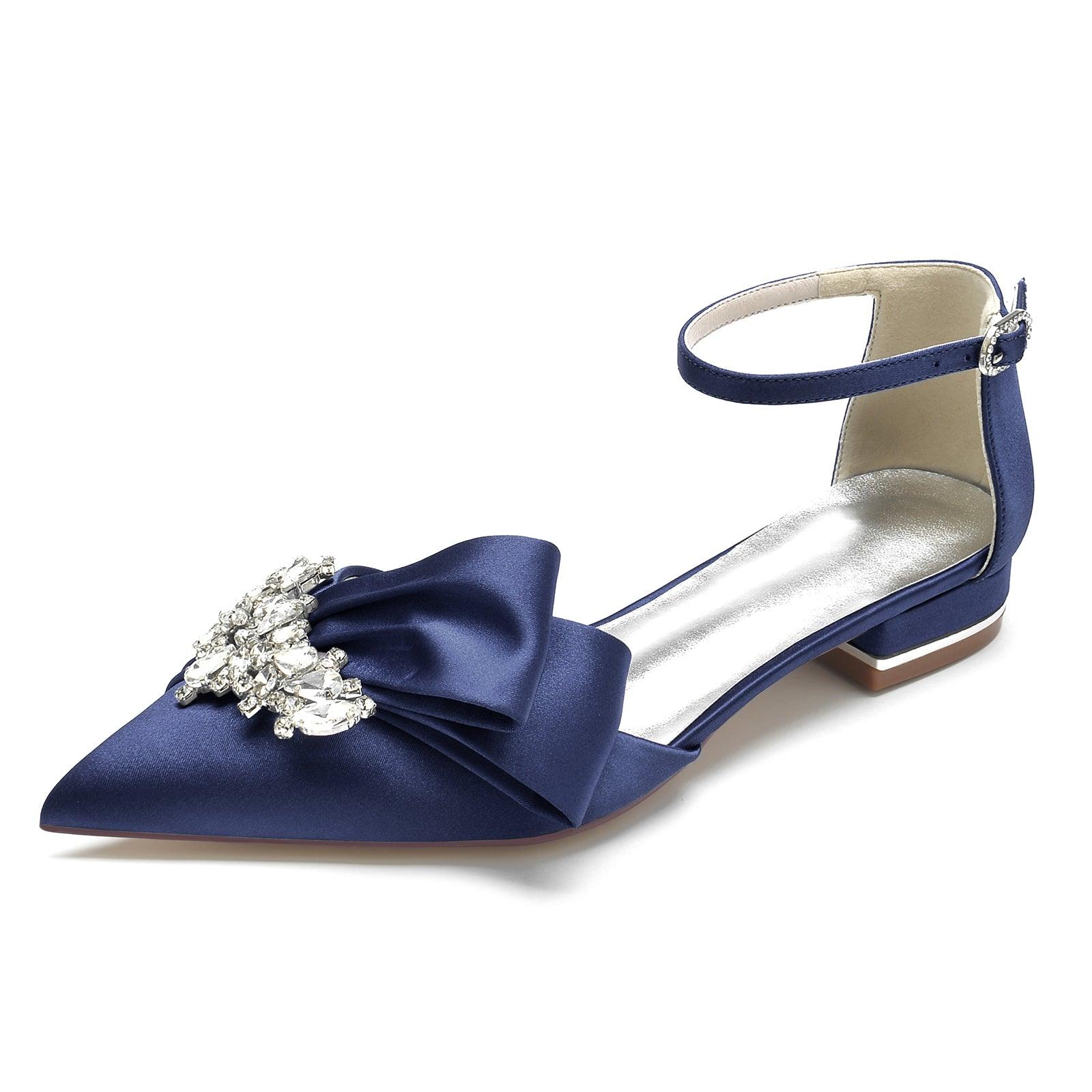 Flat Heel 2.5cm Silk-Like Shoes CK0261 - COCOMELODY