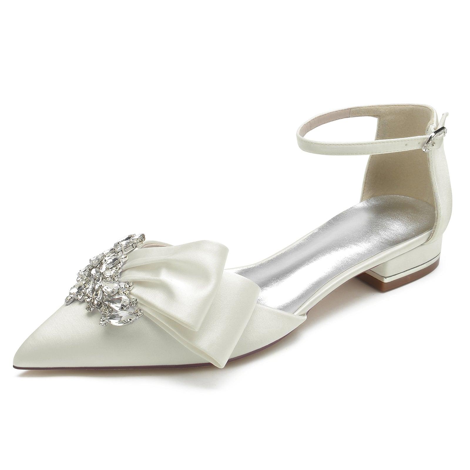 Flat Heel 2.5cm Silk-Like Shoes CK0261 - COCOMELODY