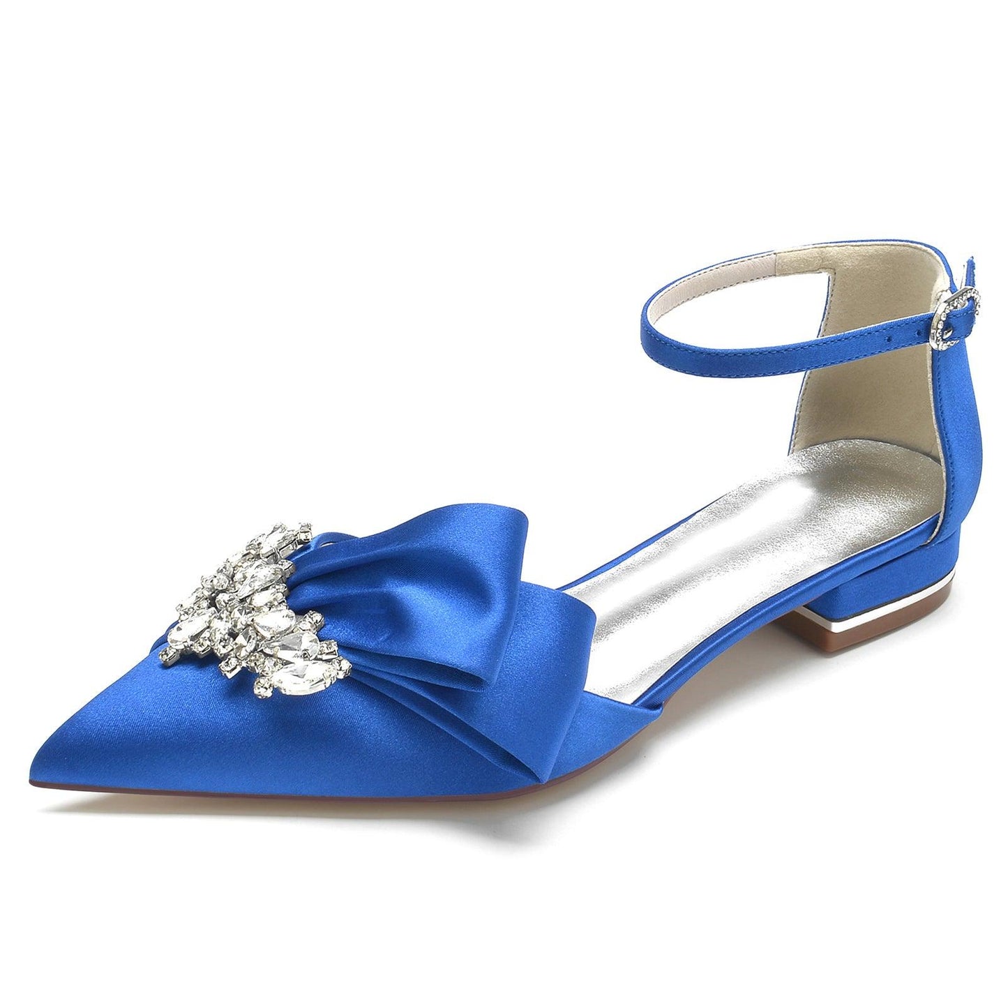 Flat Heel 2.5cm Silk-Like Shoes CK0261 - COCOMELODY