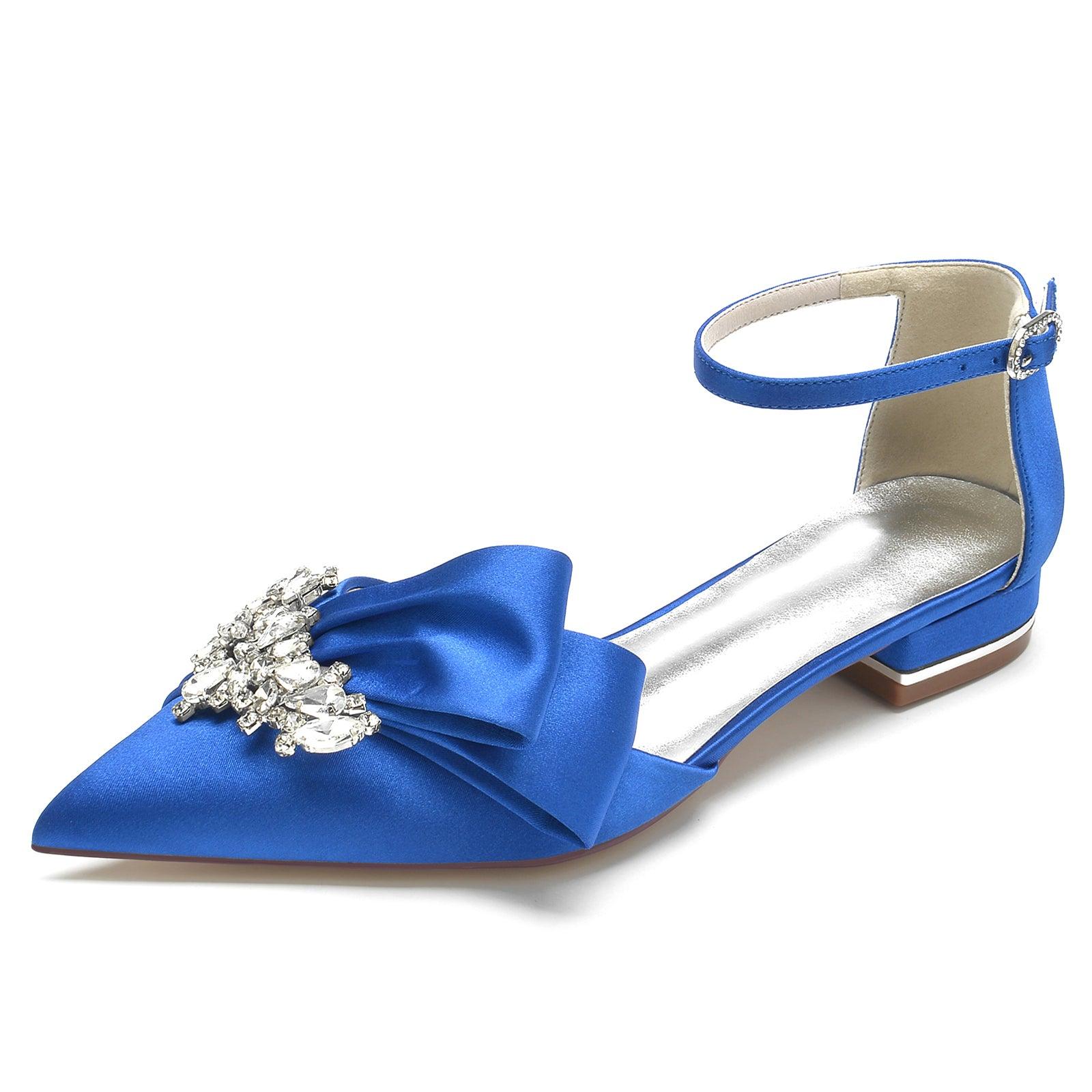 Flat Heel 2.5cm Silk-Like Shoes CK0261 - COCOMELODY