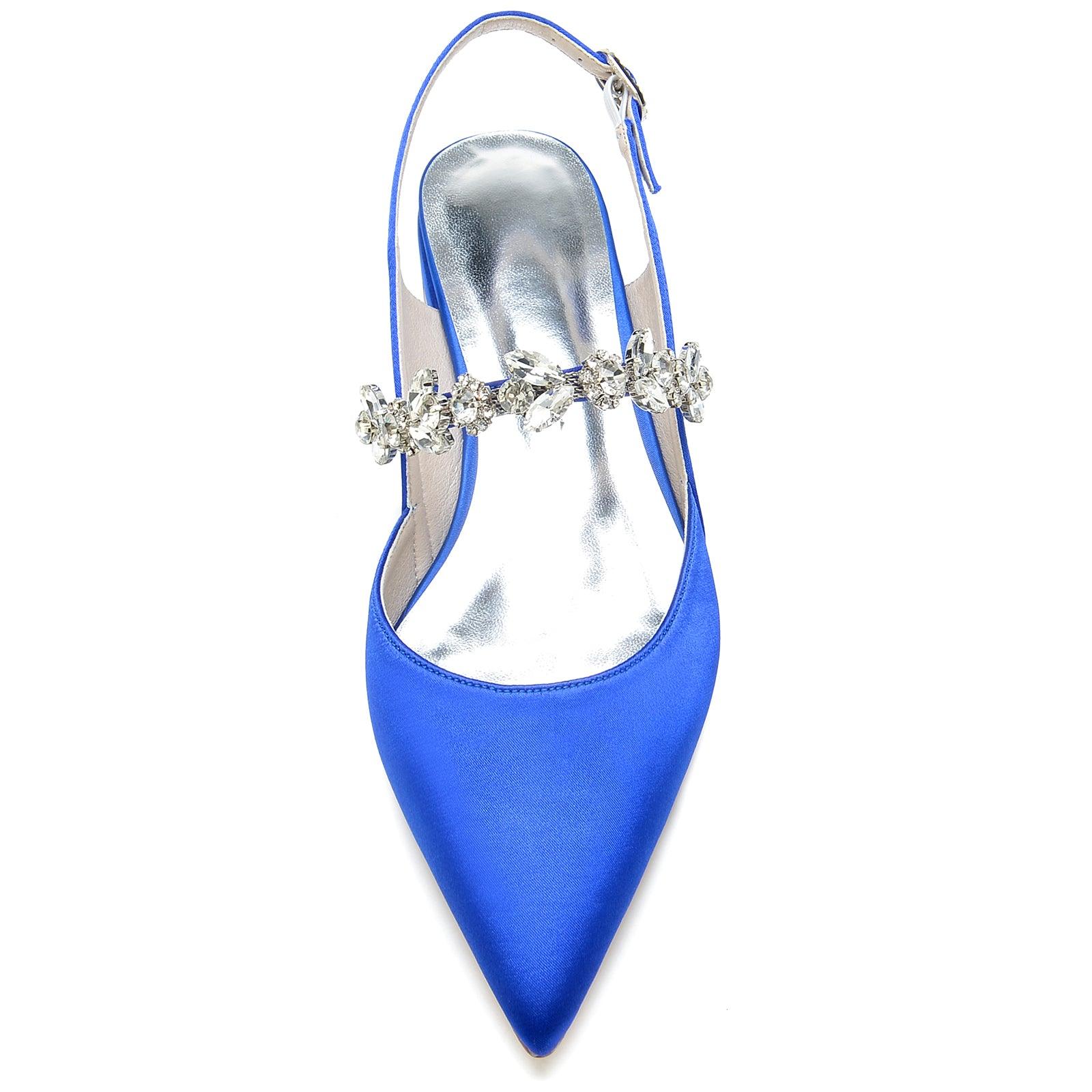 Flat Heel 2.5cm Silk-Like Shoes CK0262 - COCOMELODY