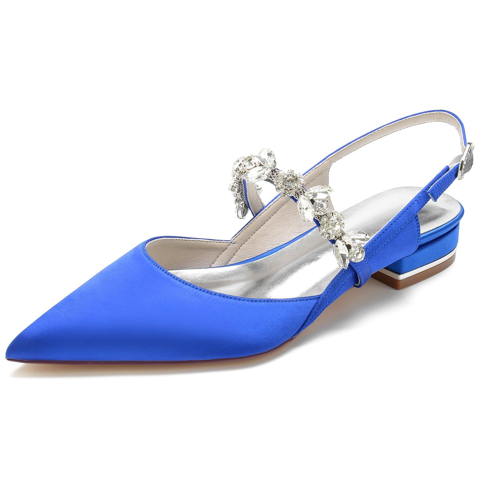 Flat Heel 2.5cm Silk-Like Shoes CK0262 - COCOMELODY
