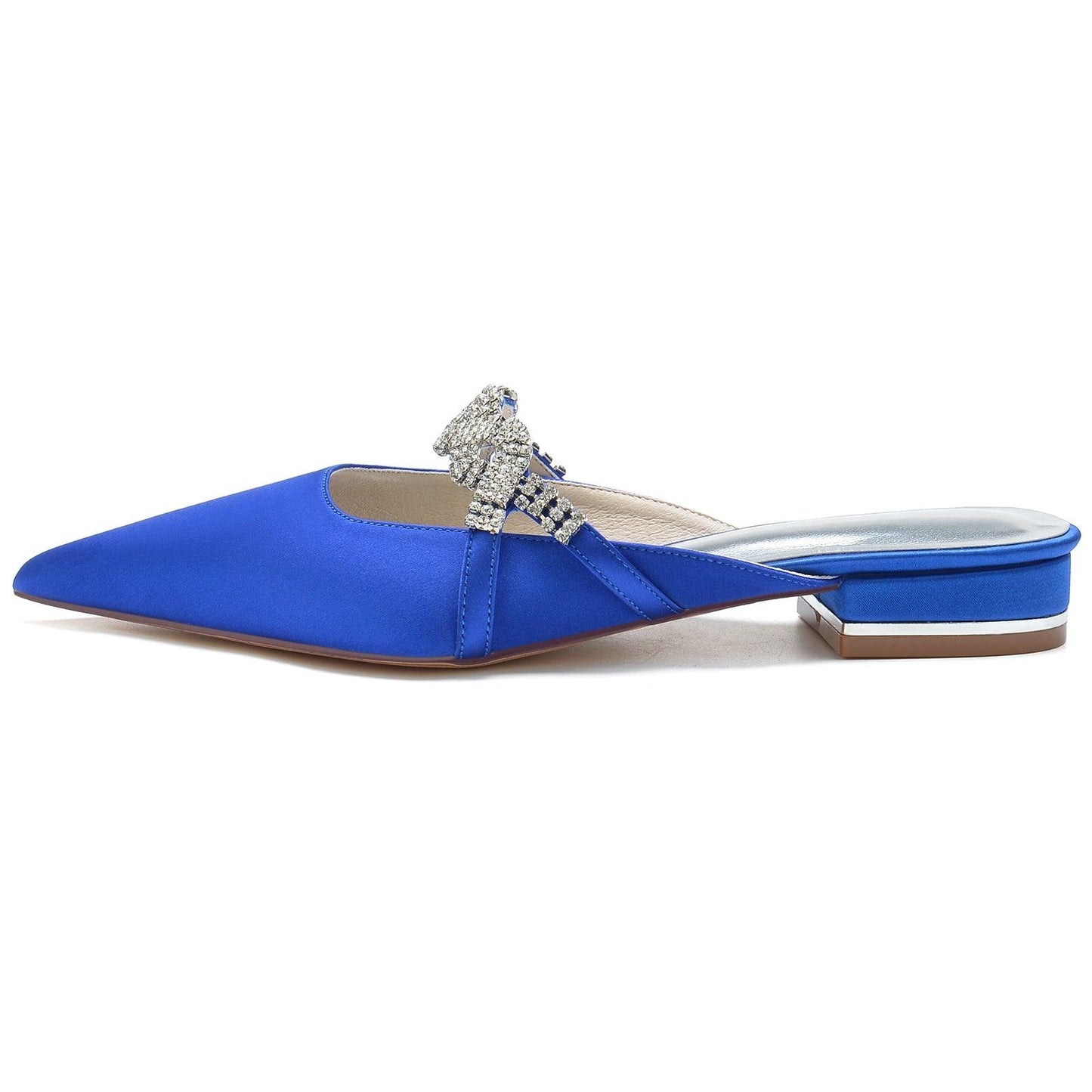 Flat Heel 2.5cm Silk-Like Shoes CK0270 - COCOMELODY