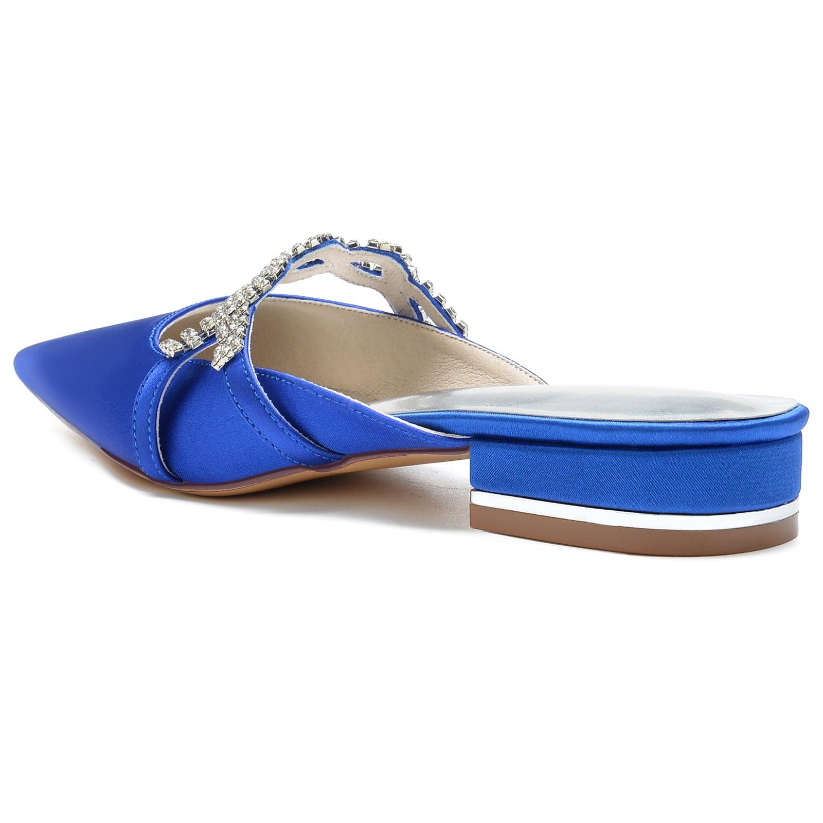 Flat Heel 2.5cm Silk-Like Shoes CK0270 - COCOMELODY