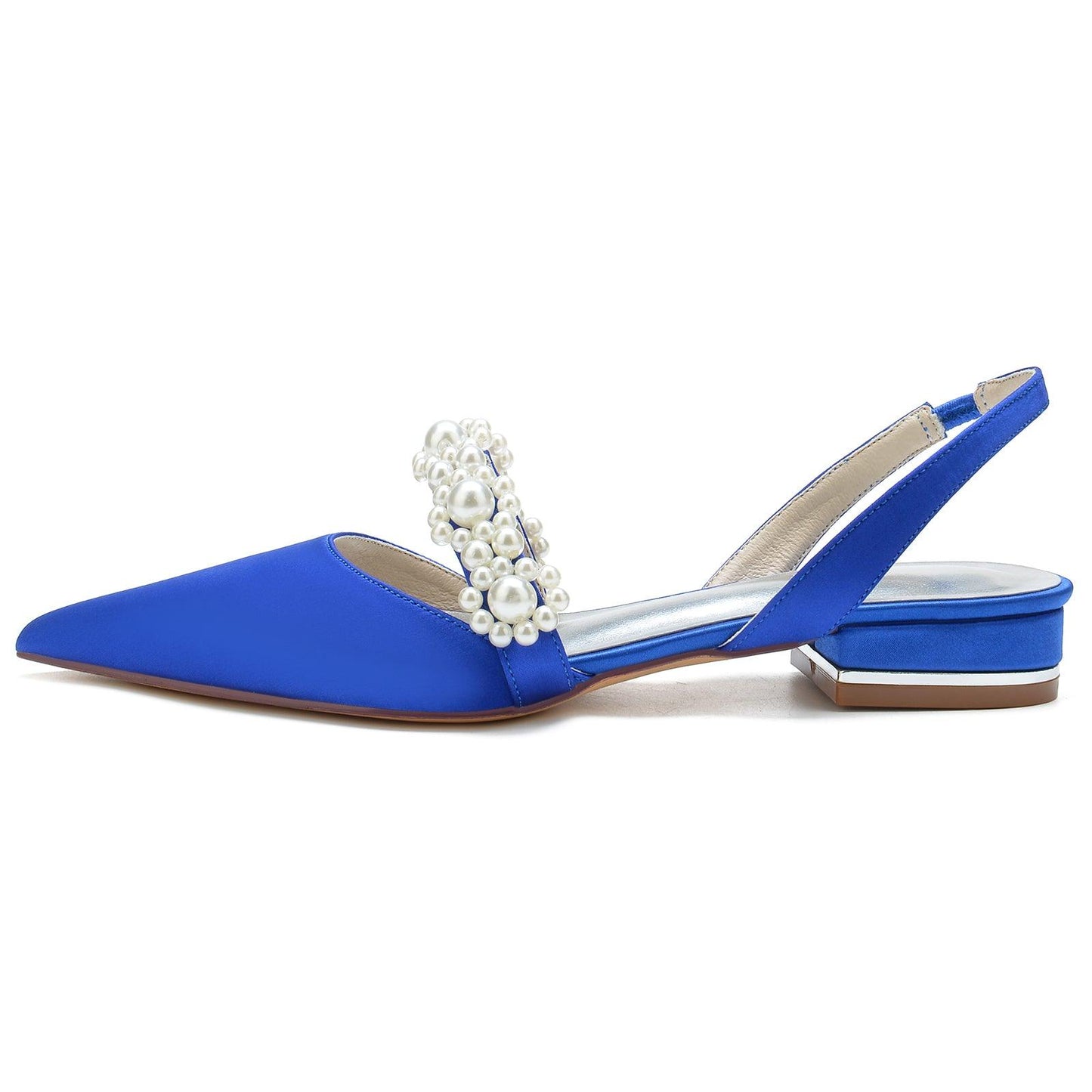 Flat Heel 2.5cm Silk-Like Shoes CK0271 - COCOMELODY