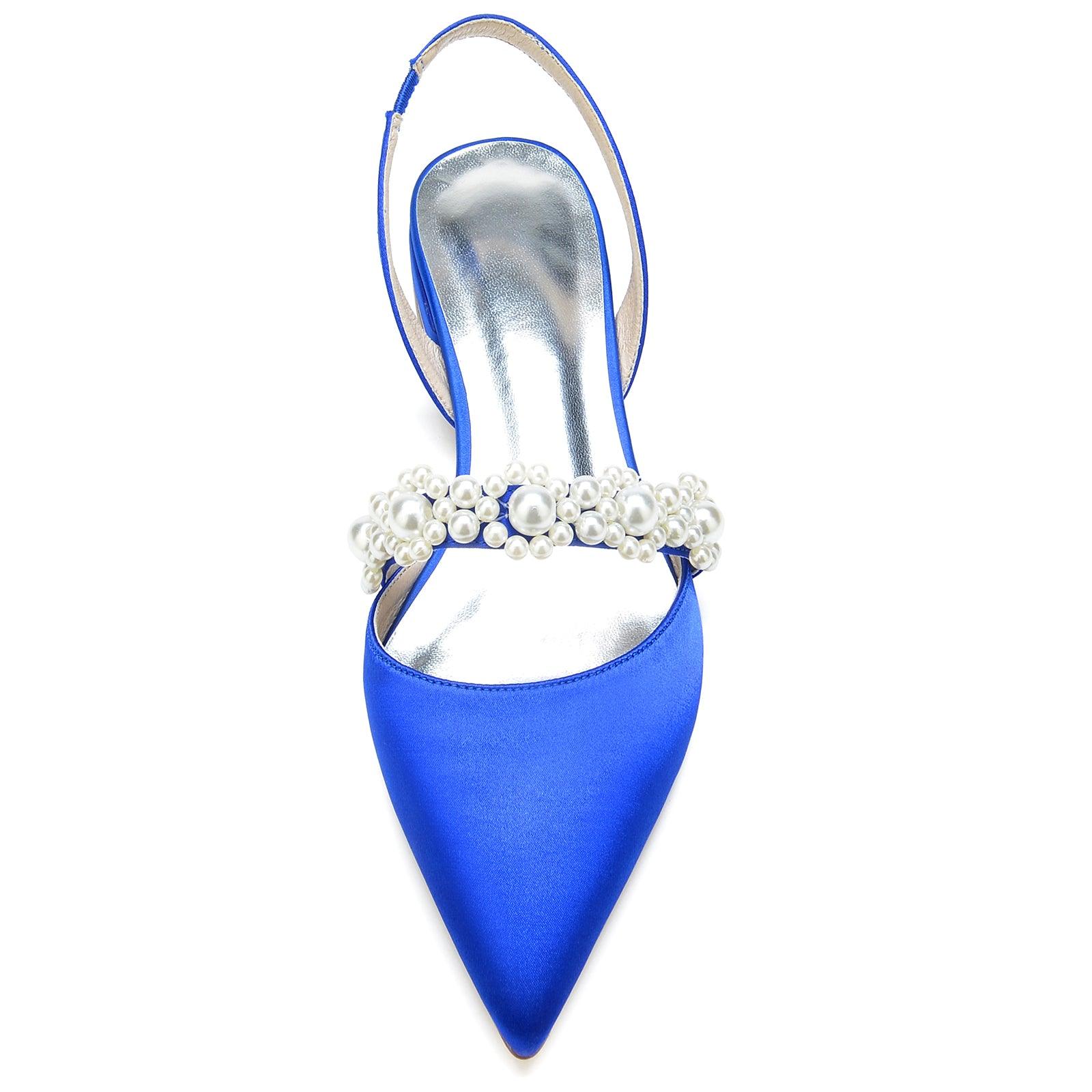 Flat Heel 2.5cm Silk-Like Shoes CK0271 - COCOMELODY