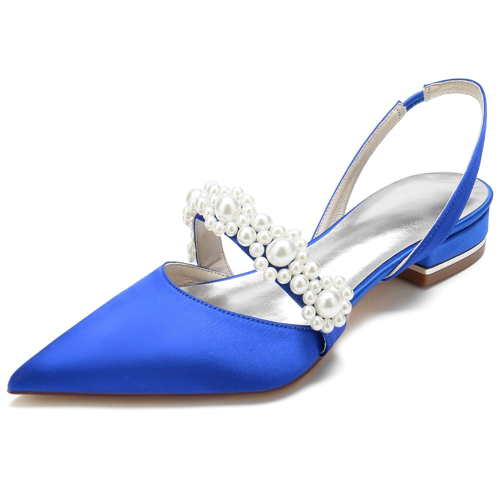 Flat Heel 2.5cm Silk-Like Shoes CK0271 - COCOMELODY