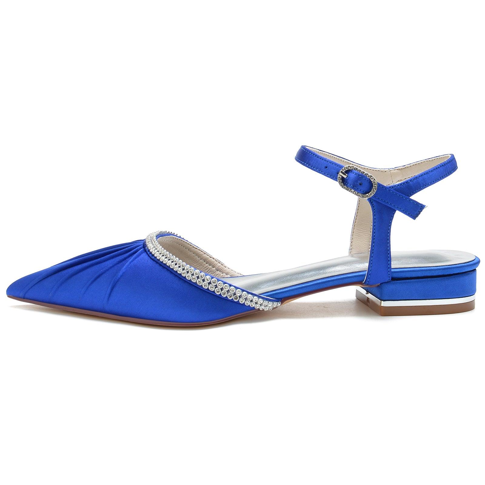 Flat Heel 2.5cm Silk-Like Shoes CK0277 - COCOMELODY