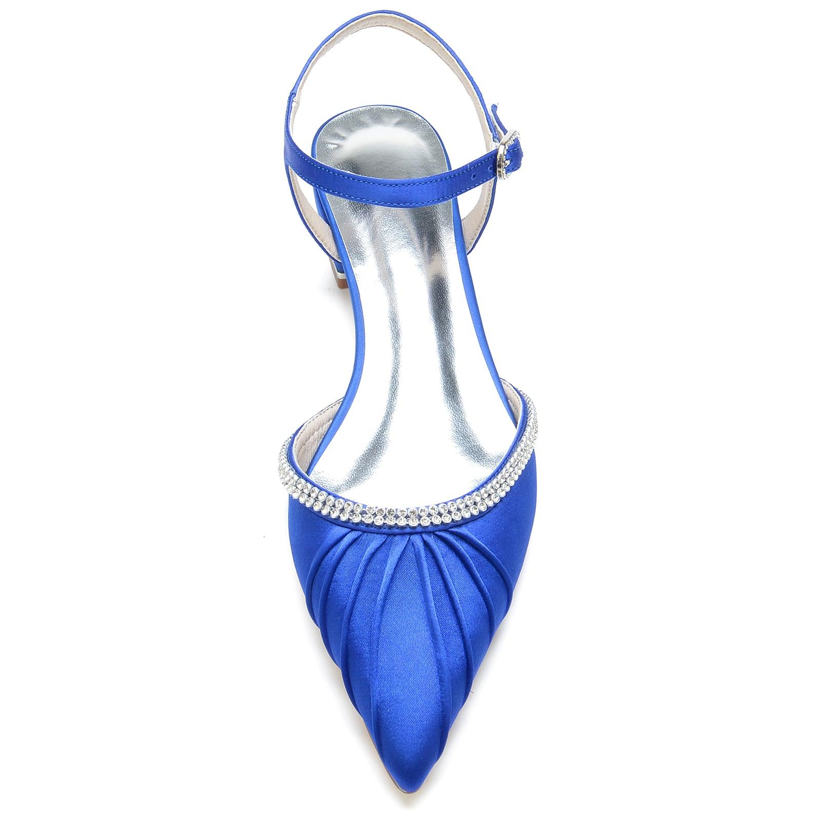 Flat Heel 2.5cm Silk-Like Shoes CK0277 - COCOMELODY