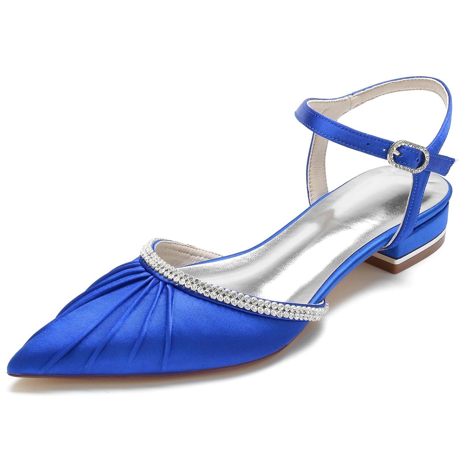Flat Heel 2.5cm Silk-Like Shoes CK0277 - COCOMELODY