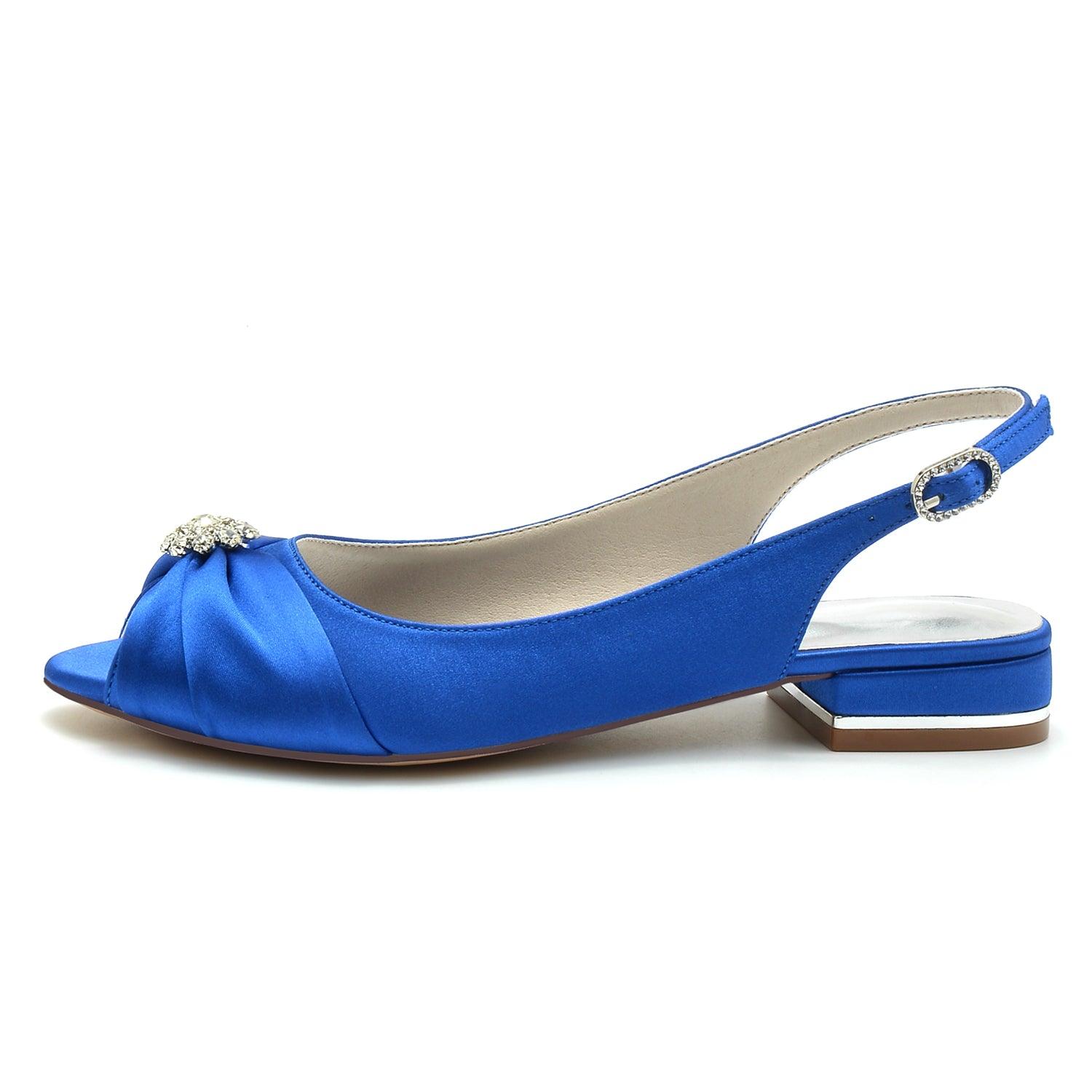 Flat Heel 2.5cm Silk-Like Shoes CK0280 - COCOMELODY
