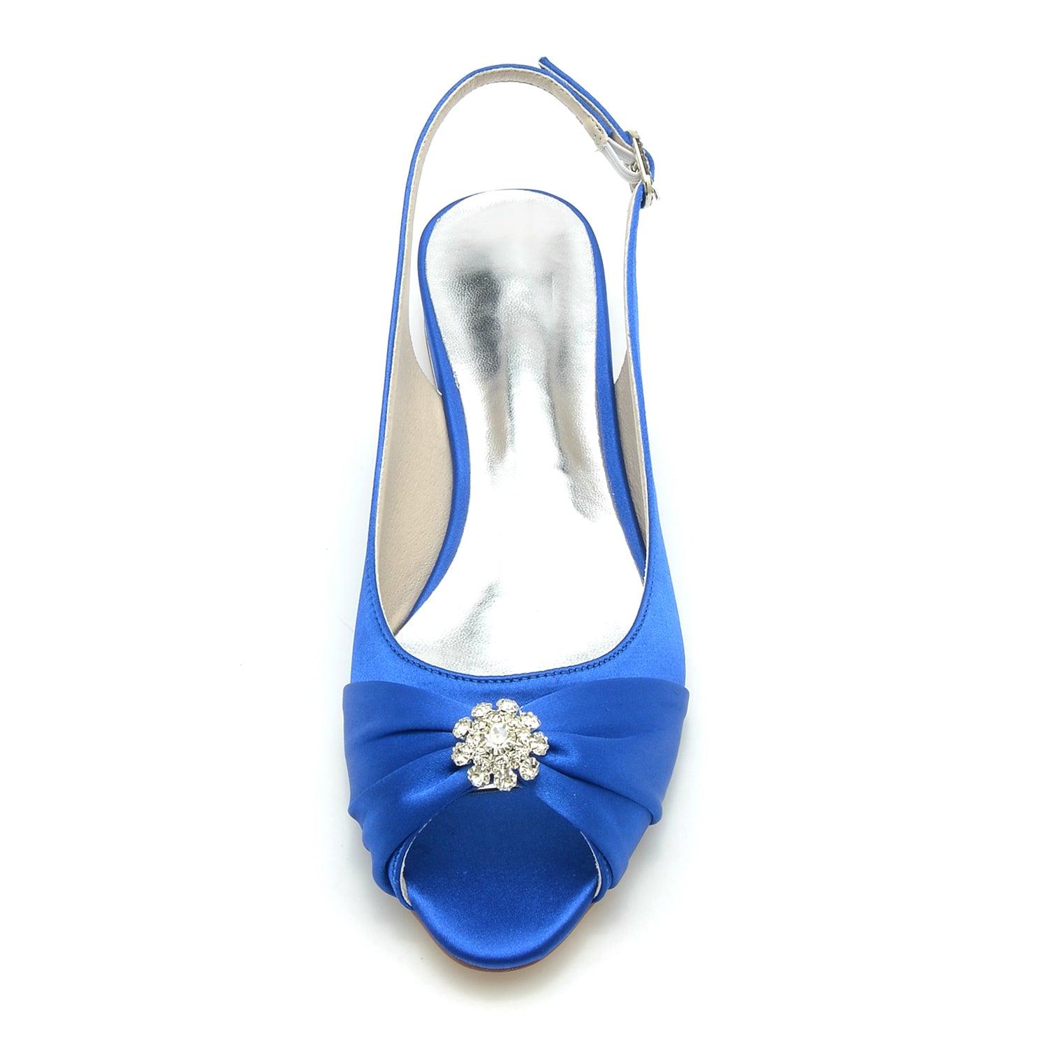 Flat Heel 2.5cm Silk-Like Shoes CK0280 - COCOMELODY