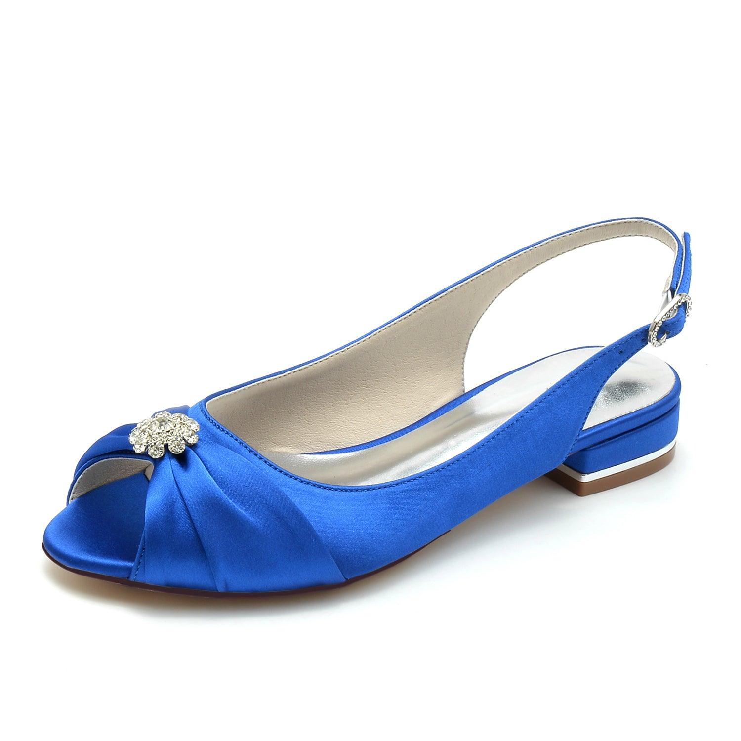 Flat Heel 2.5cm Silk-Like Shoes CK0280 - COCOMELODY