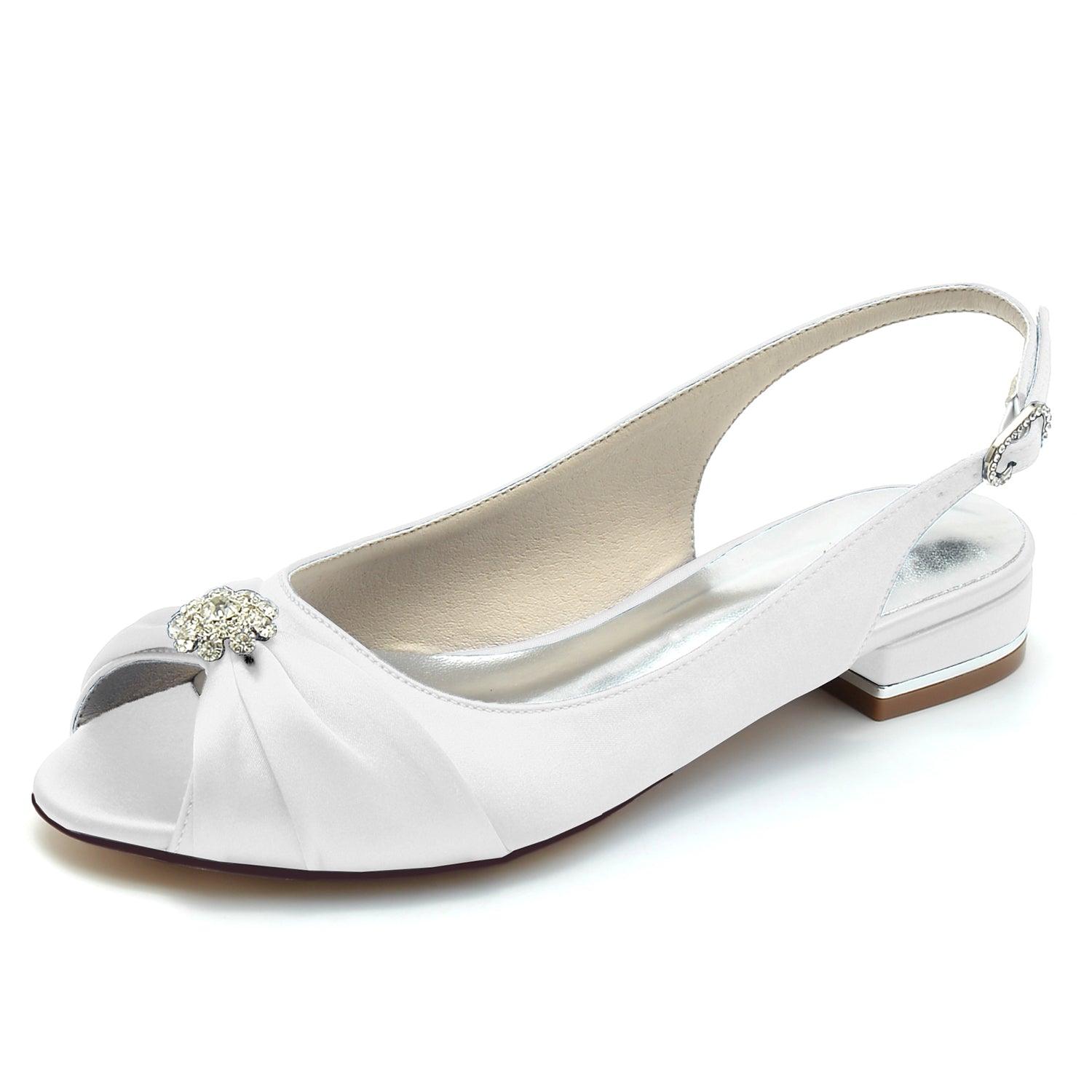 Flat Heel 2.5cm Silk-Like Shoes CK0280 - COCOMELODY