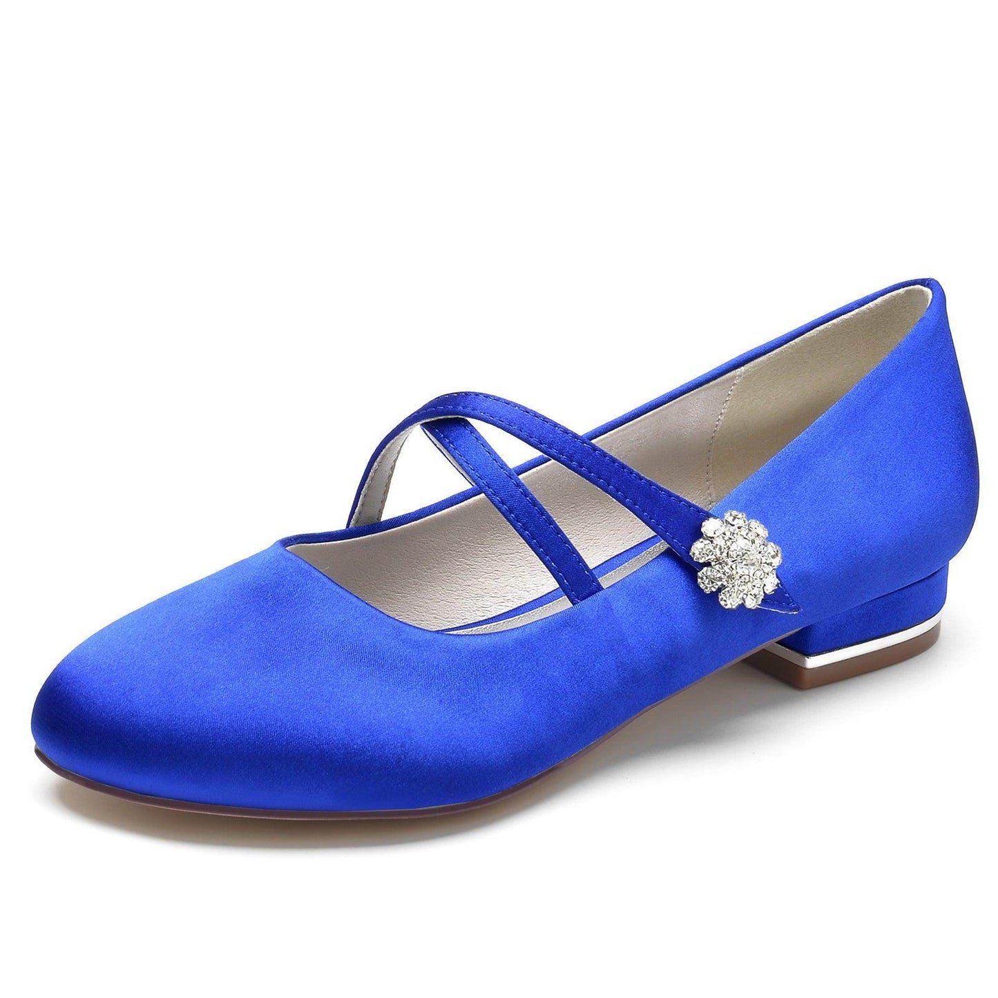 Flat Heel 2.5cm Silk-Like Shoes CK0284 - COCOMELODY