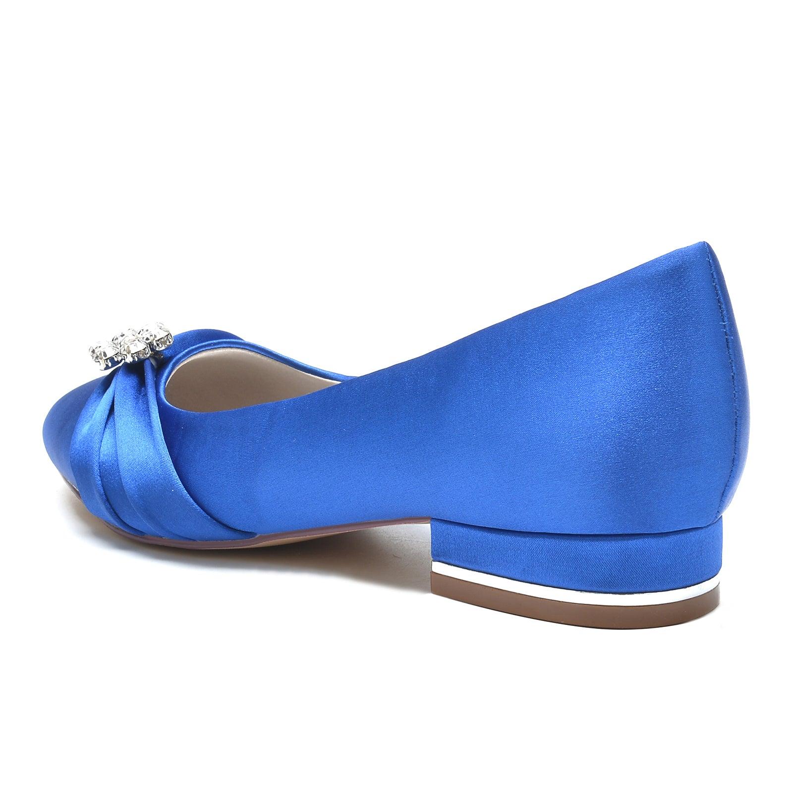 Flat Heel 2.5cm Silk-Like Shoes CK0287 - COCOMELODY