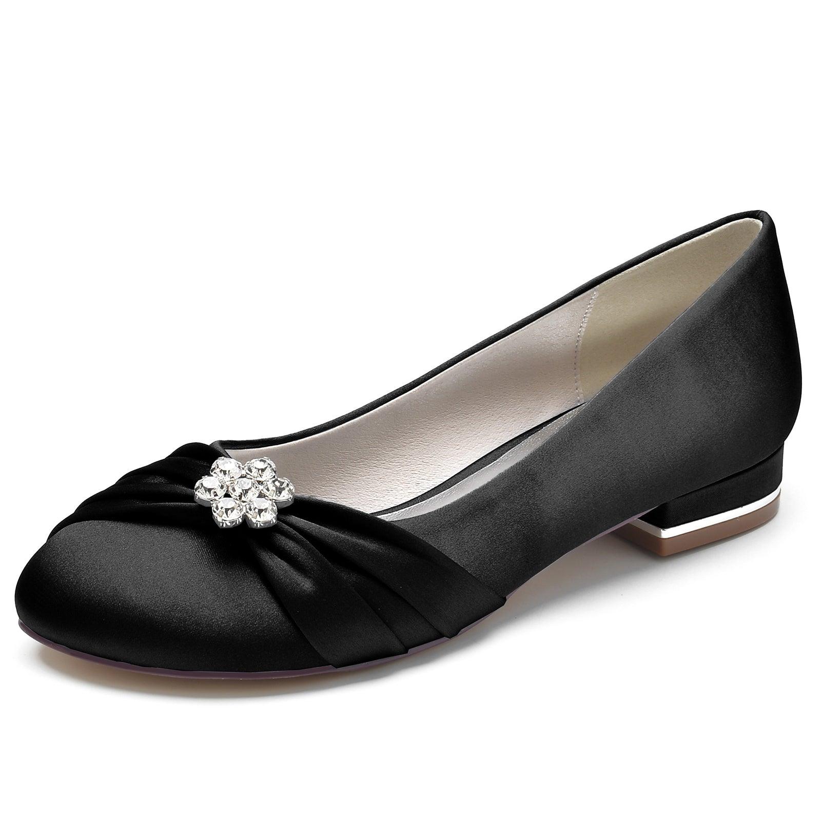 Flat Heel 2.5cm Silk-Like Shoes CK0287 - COCOMELODY