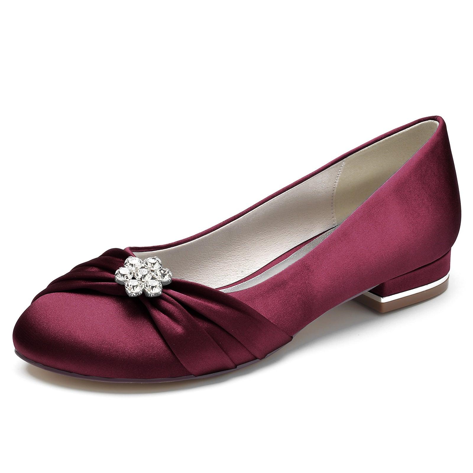 Flat Heel 2.5cm Silk-Like Shoes CK0287 - COCOMELODY