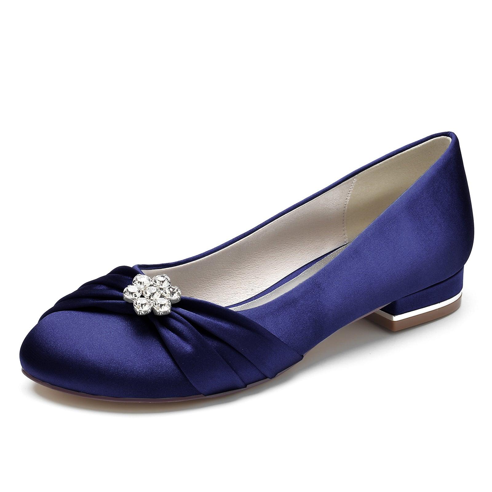 Flat Heel 2.5cm Silk-Like Shoes CK0287 - COCOMELODY