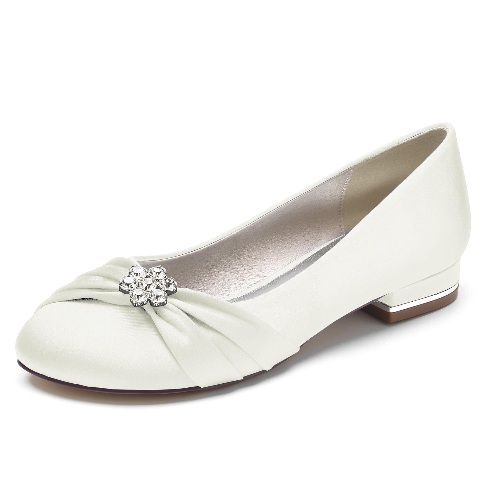 Flat Heel 2.5cm Silk-Like Shoes CK0287 - COCOMELODY