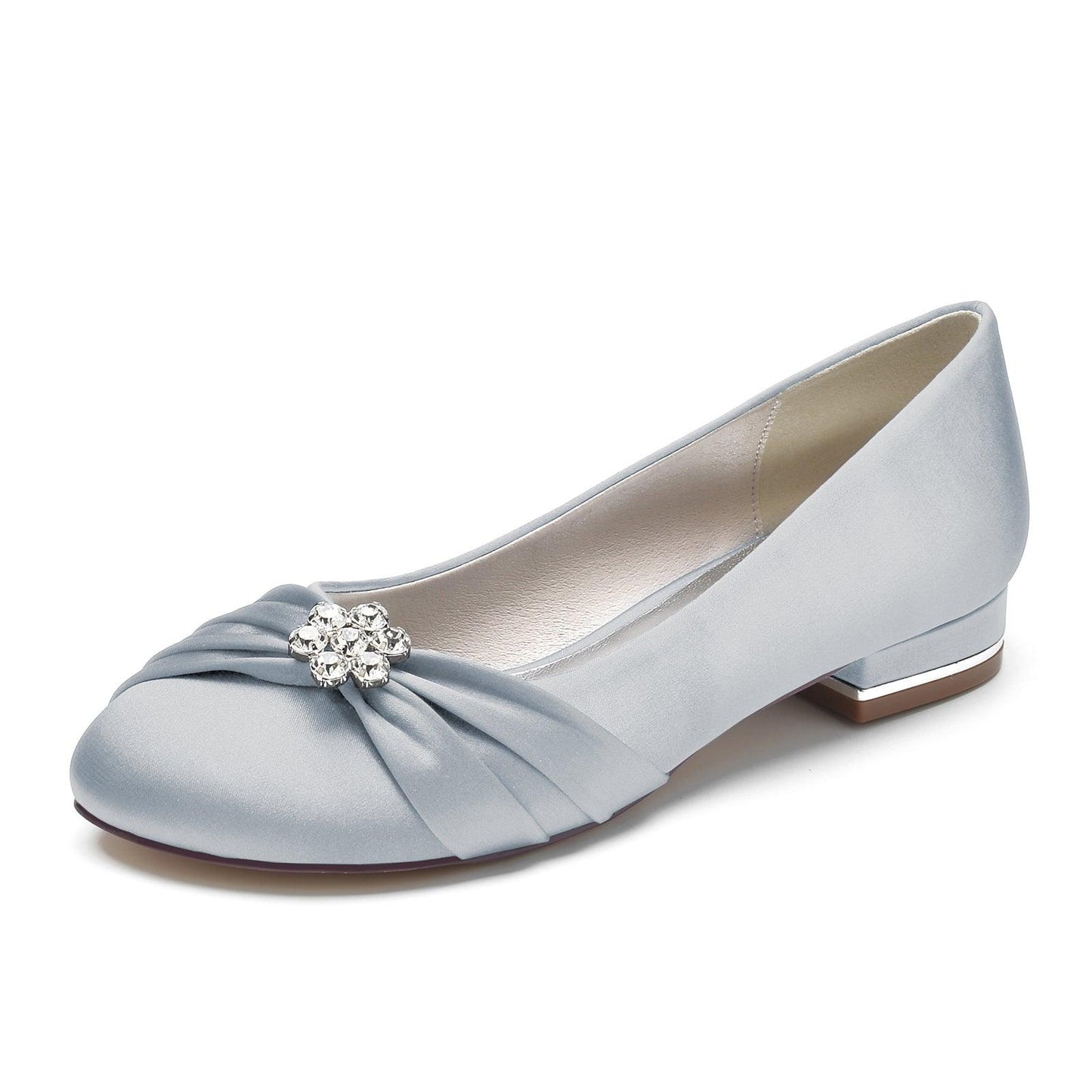 Flat Heel 2.5cm Silk-Like Shoes CK0287 - COCOMELODY