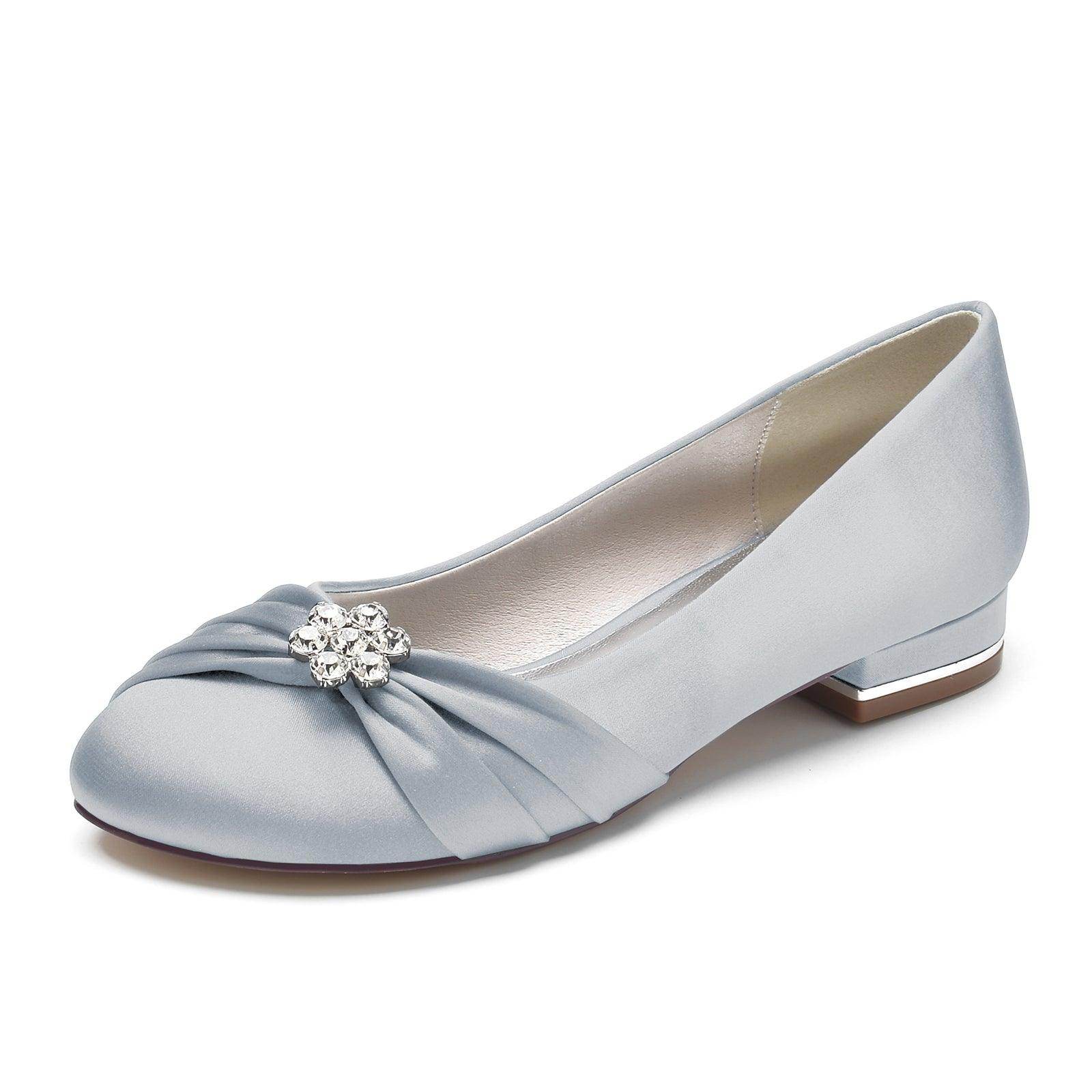 Flat Heel 2.5cm Silk-Like Shoes CK0287 - COCOMELODY