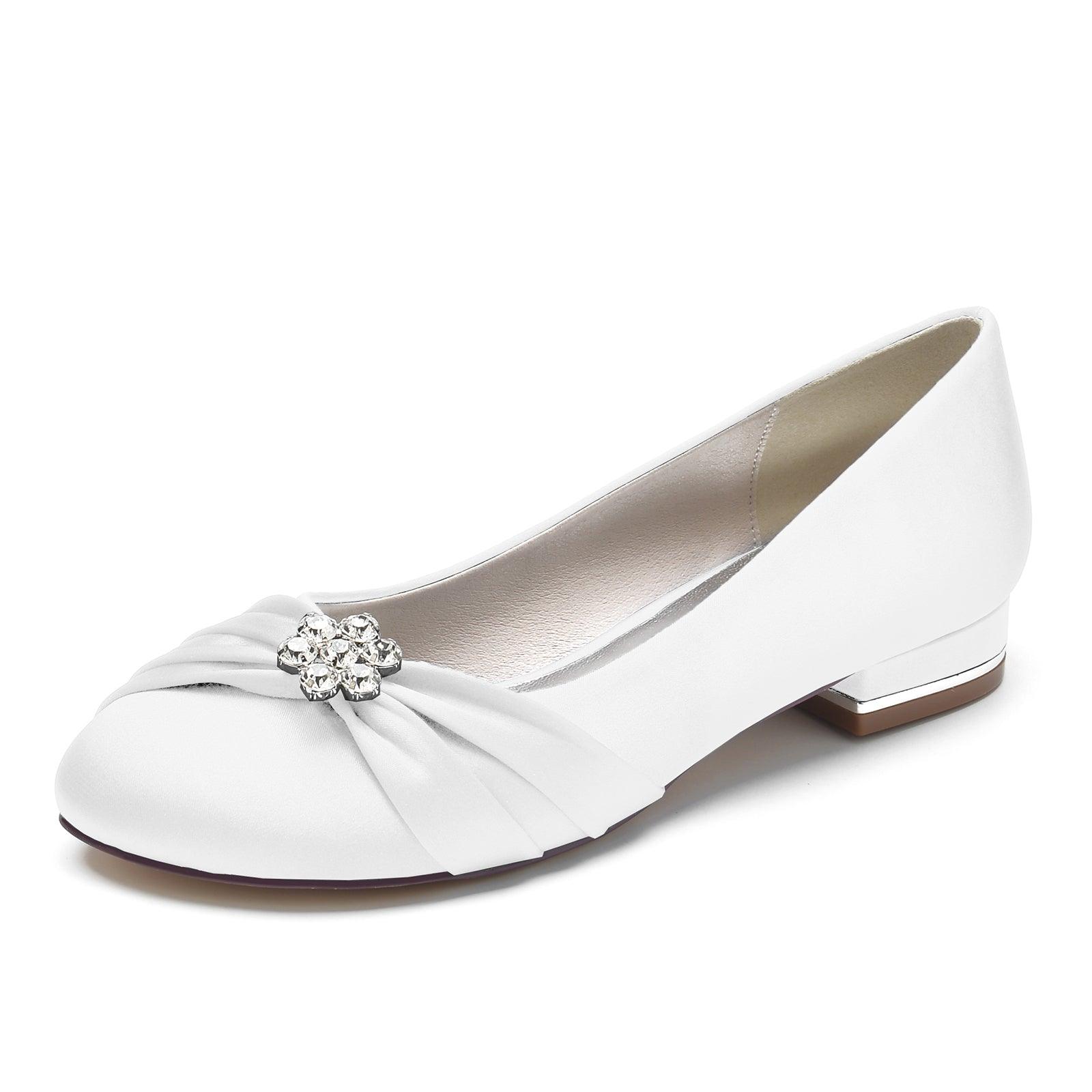 Flat Heel 2.5cm Silk-Like Shoes CK0287 - COCOMELODY