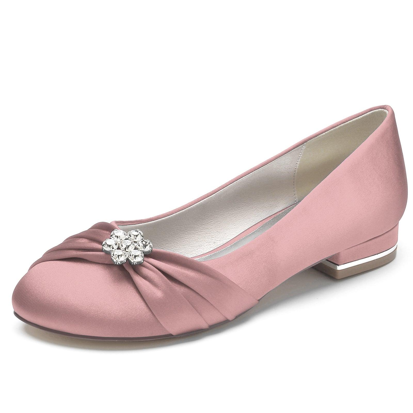 Flat Heel 2.5cm Silk-Like Shoes CK0287 - COCOMELODY