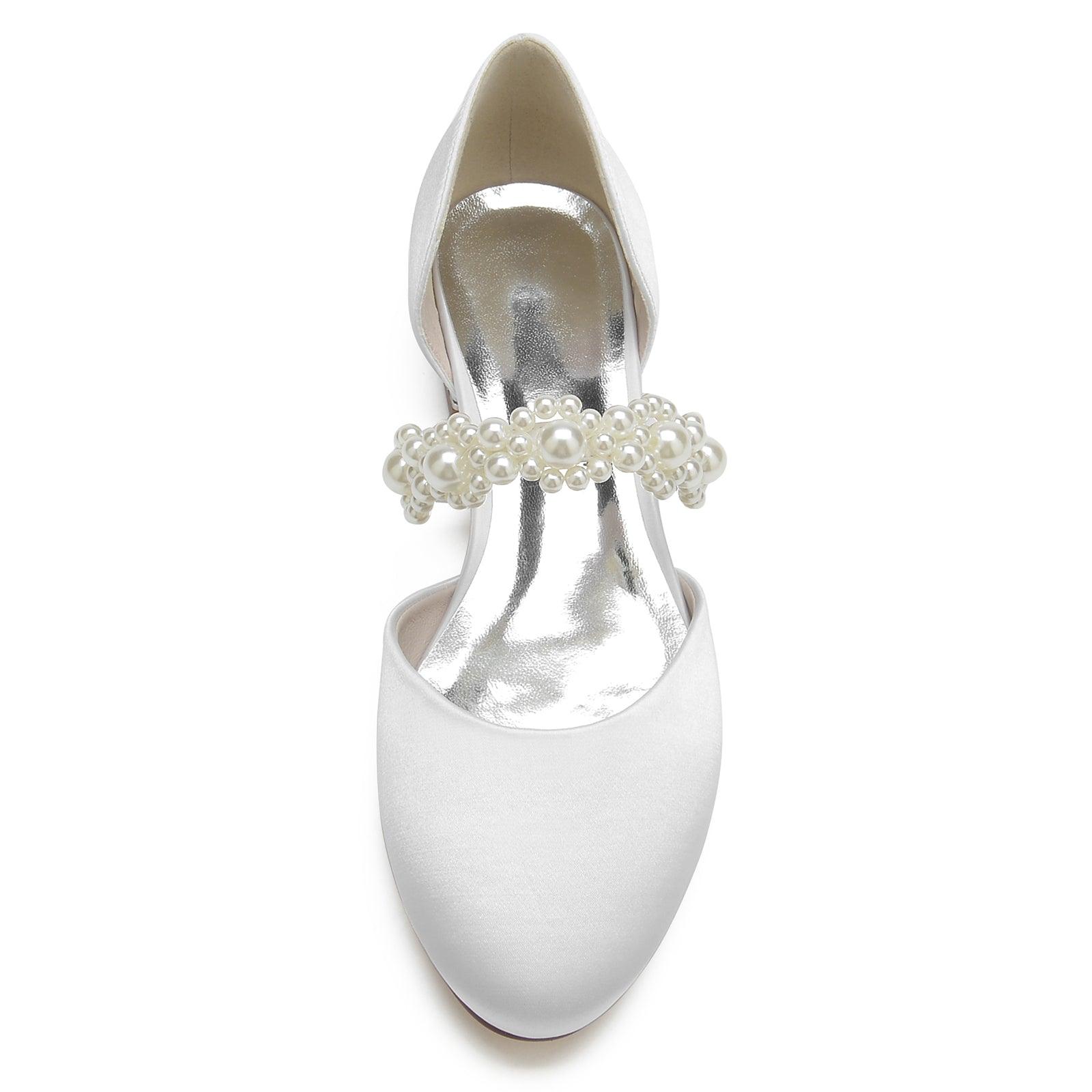 Flat Heel 2.5cm Silk-Like Shoes CK0288 - COCOMELODY