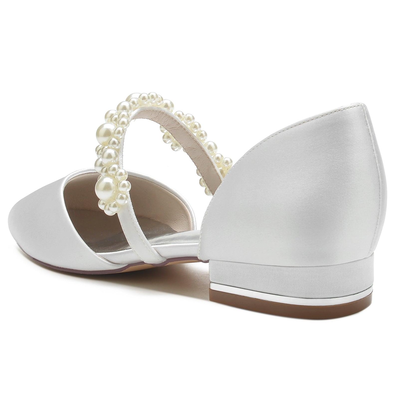 Flat Heel 2.5cm Silk-Like Shoes CK0288 - COCOMELODY