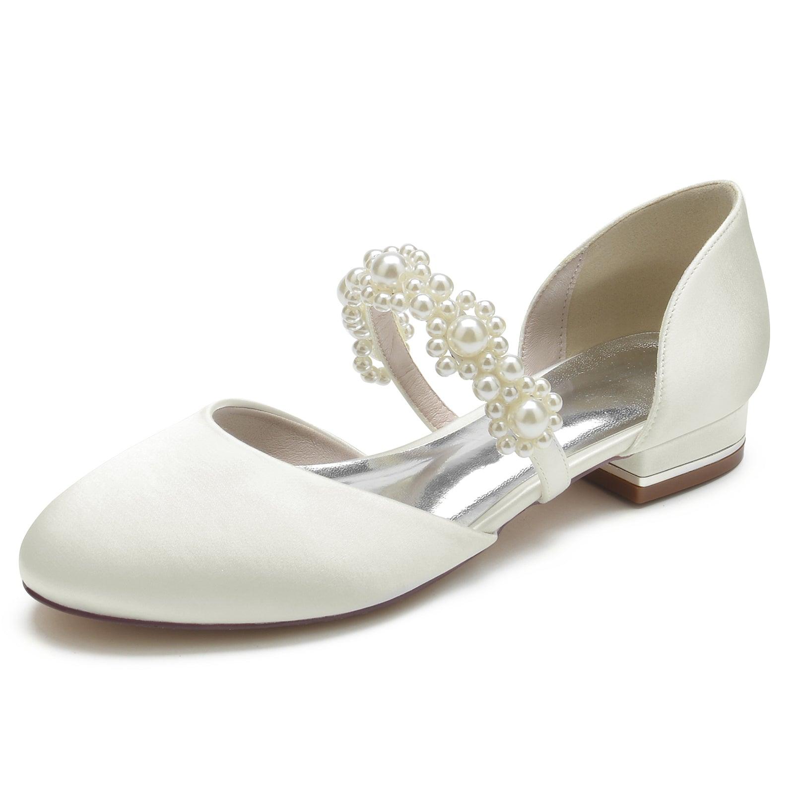 Flat Heel 2.5cm Silk-Like Shoes CK0288 - COCOMELODY