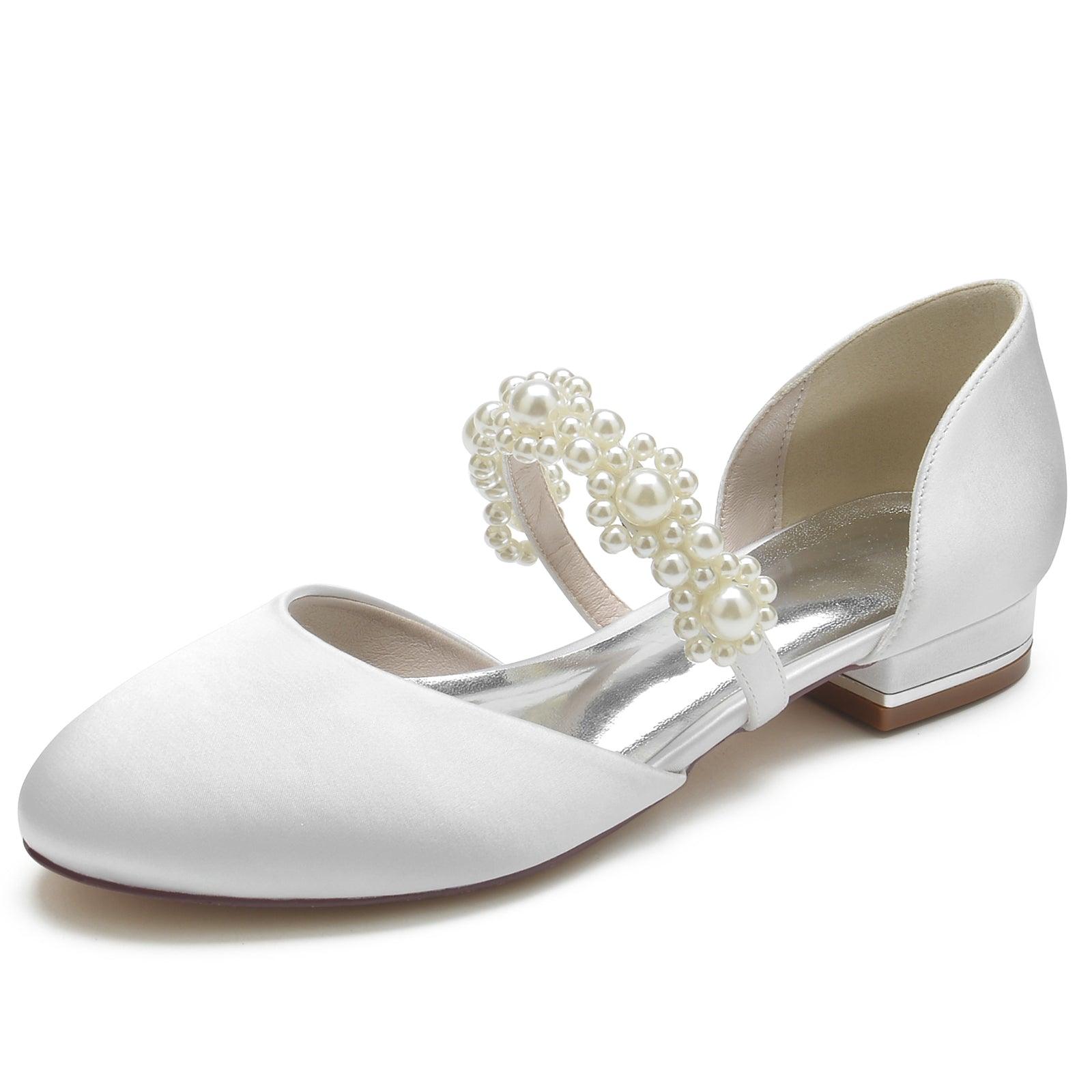 Flat Heel 2.5cm Silk-Like Shoes CK0288 - COCOMELODY