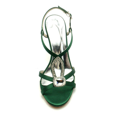 Stiletto Heel 9.5cm Silk-Like Shoes CK0329 - COCOMELODY