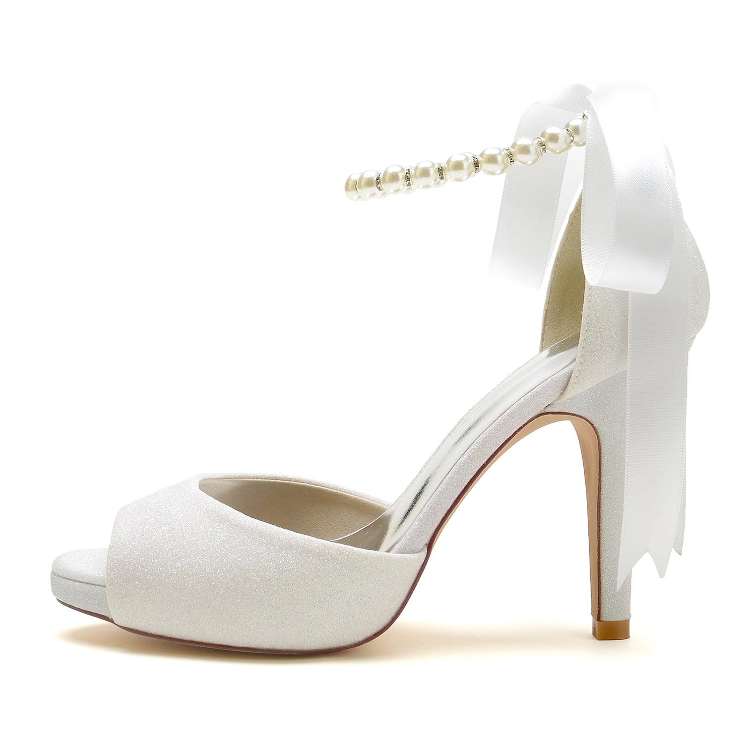 Stiletto Heel 10cm Glitter Shoes CK0352 - COCOMELODY