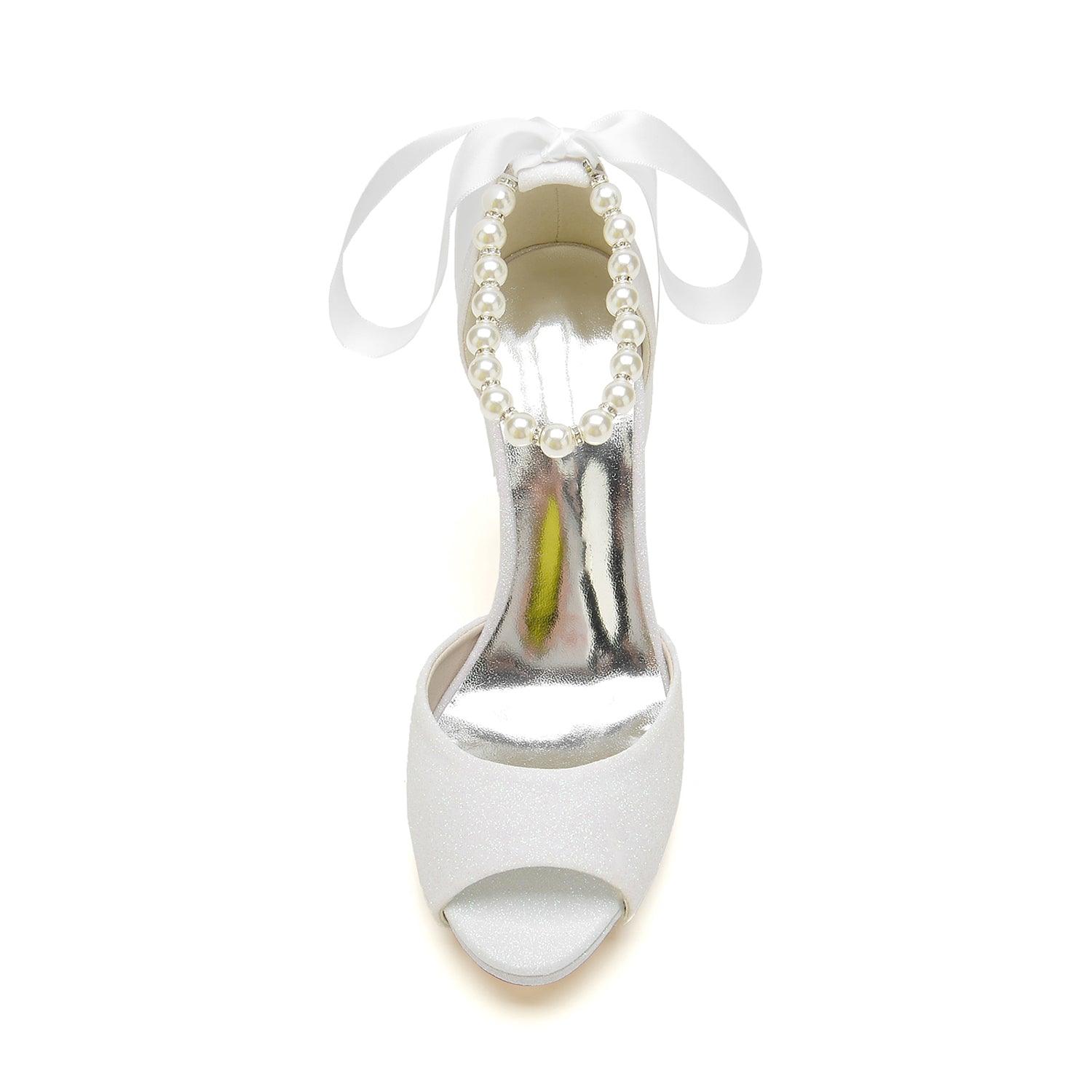 Stiletto Heel 10cm Glitter Shoes CK0352 - COCOMELODY