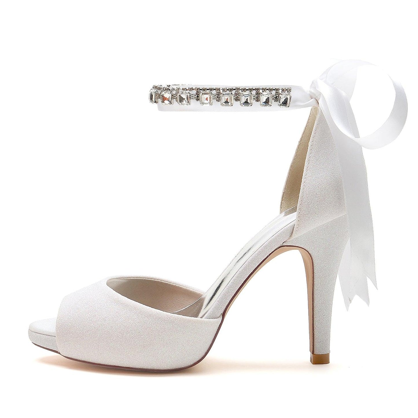 Stiletto Heel 10cm Glitter Shoes CK0354 - COCOMELODY