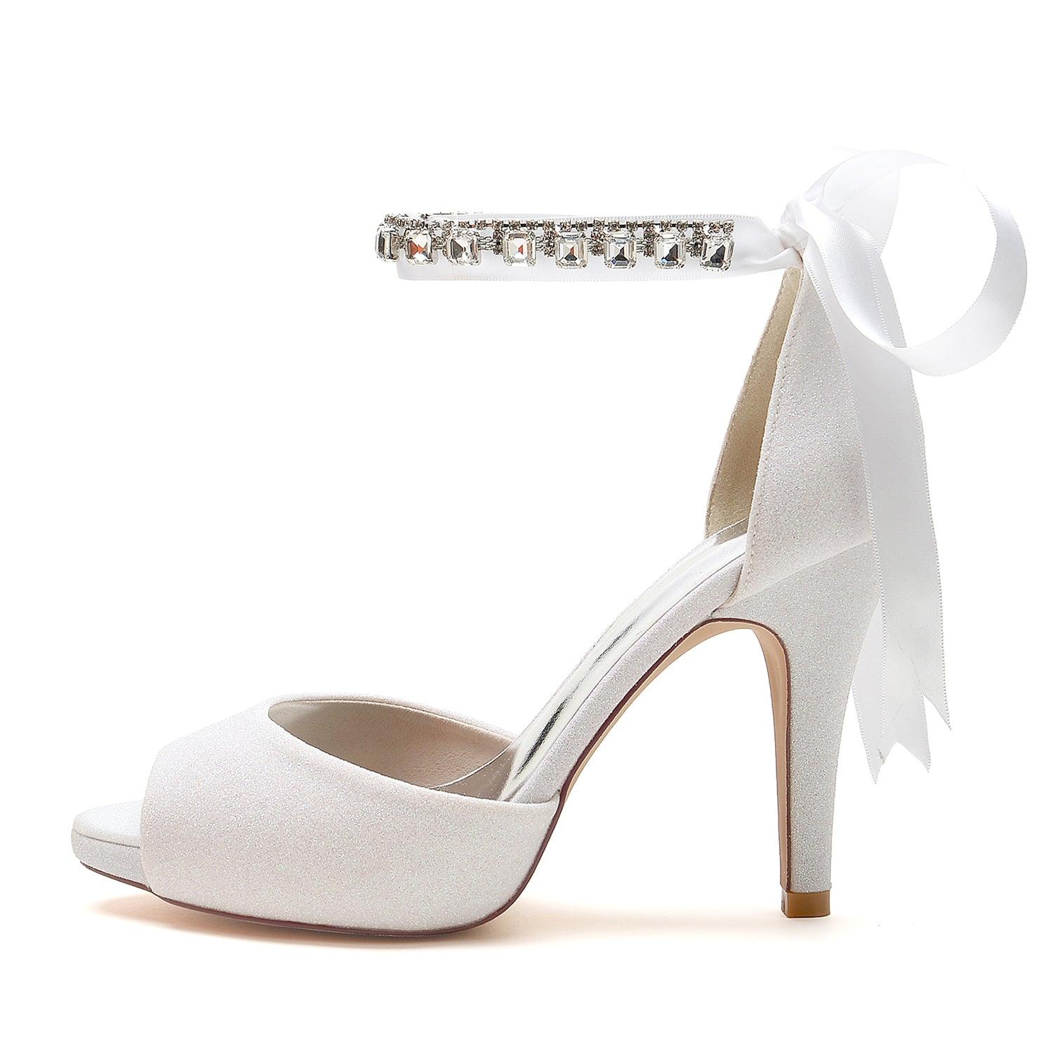 Stiletto Heel 10cm Glitter Shoes CK0354 - COCOMELODY