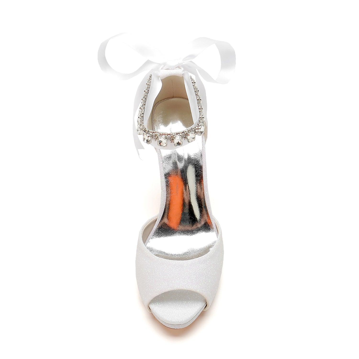 Stiletto Heel 10cm Glitter Shoes CK0354 - COCOMELODY