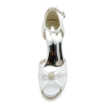 Stiletto Heel 10cm Lace Shoes CK0355 - COCOMELODY