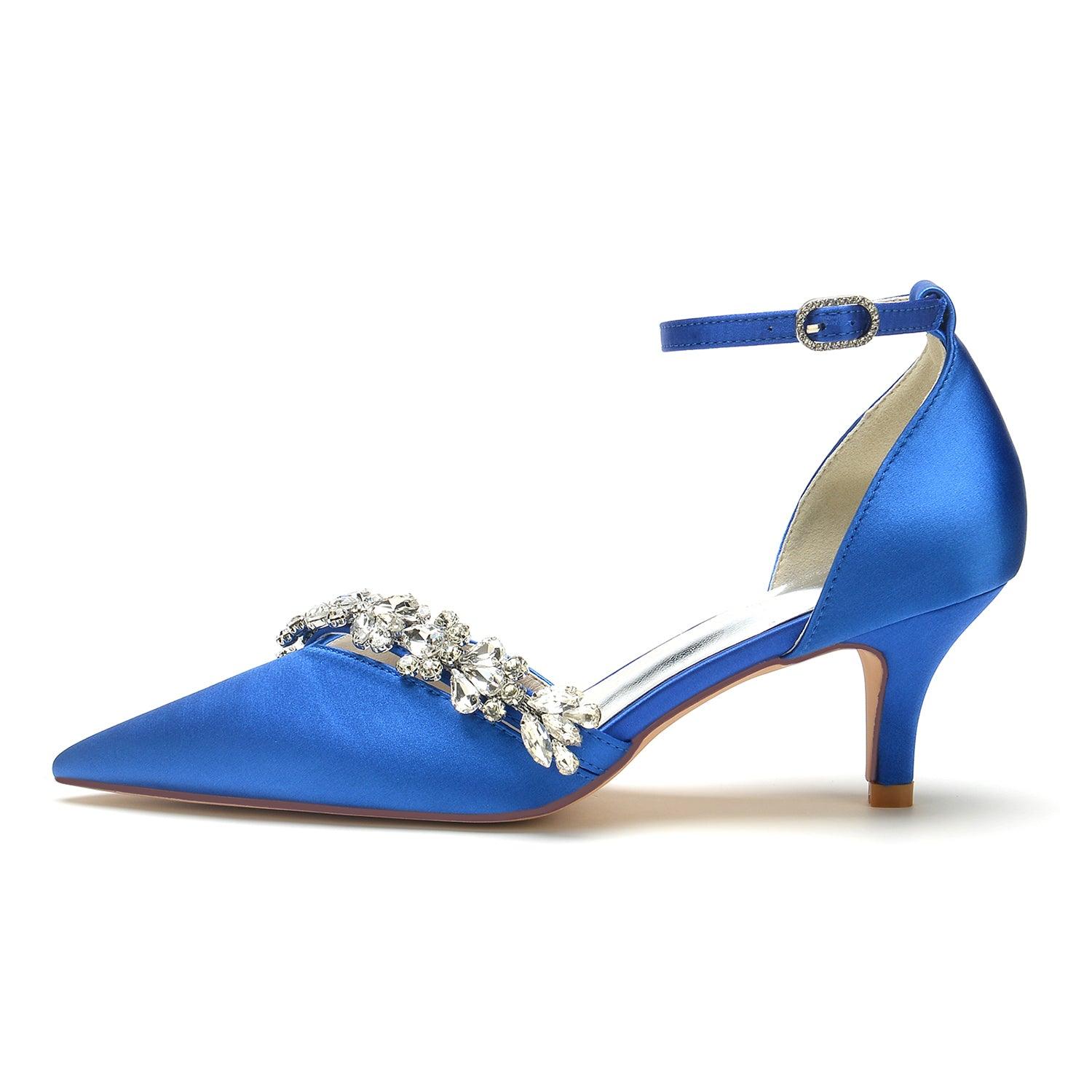 Stiletto Heel 6cm Silk-Like Shoes CK0358 - COCOMELODY