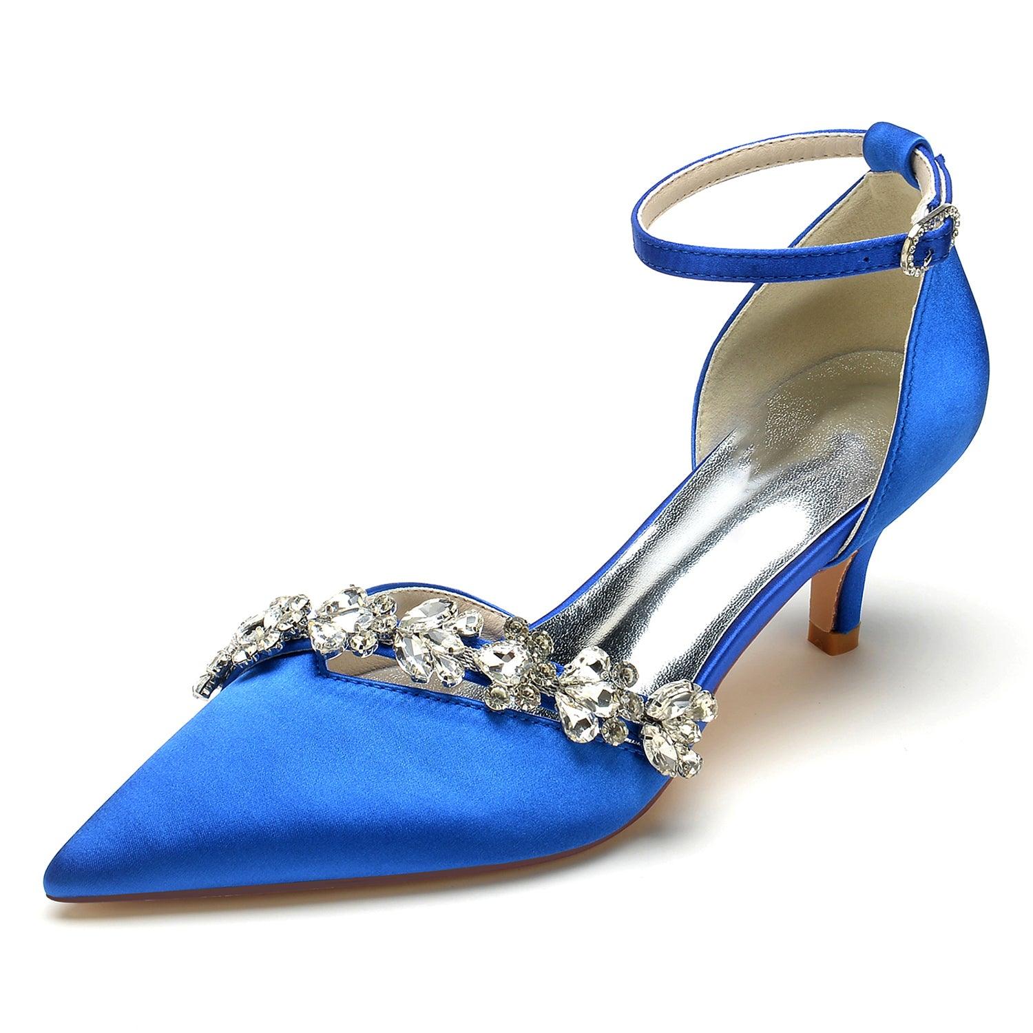 Stiletto Heel 6cm Silk-Like Shoes CK0358 - COCOMELODY