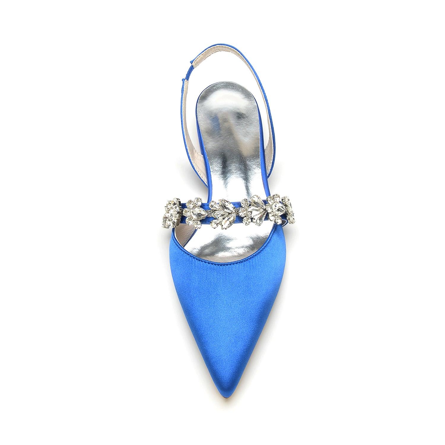 Flat Heel 2.5cm Silk-Like Shoes CK0362 - COCOMELODY