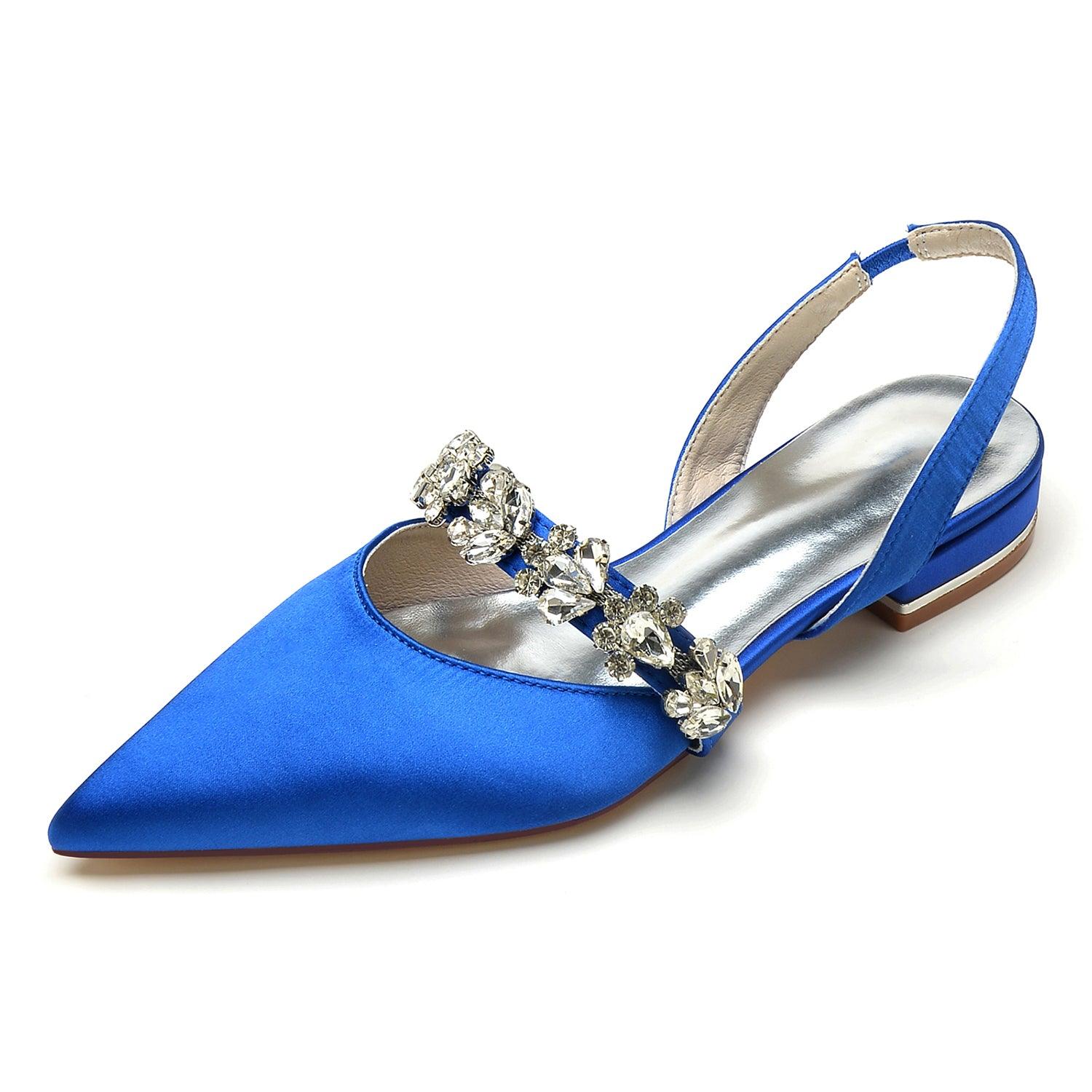 Flat Heel 2.5cm Silk-Like Shoes CK0362 - COCOMELODY