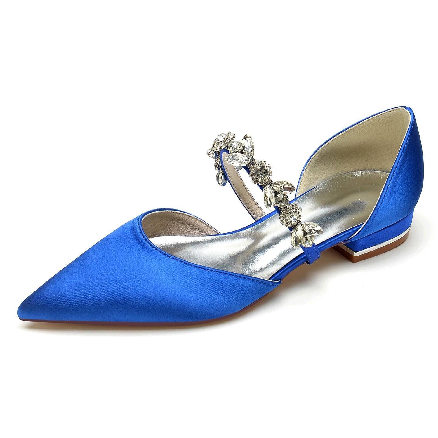 Flat Heel 2.5cm Silk-Like Shoes CK0363 - COCOMELODY